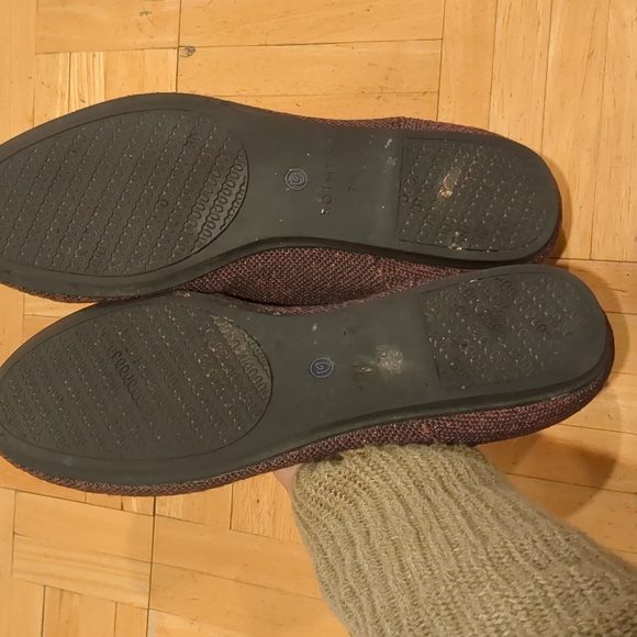 Rothy's loafers, twilight metallic, black and brown, size 7.5 - Picture 8 of 9